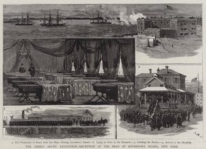 The Greely Arctic Expedition, Reception of the Dead na Governor